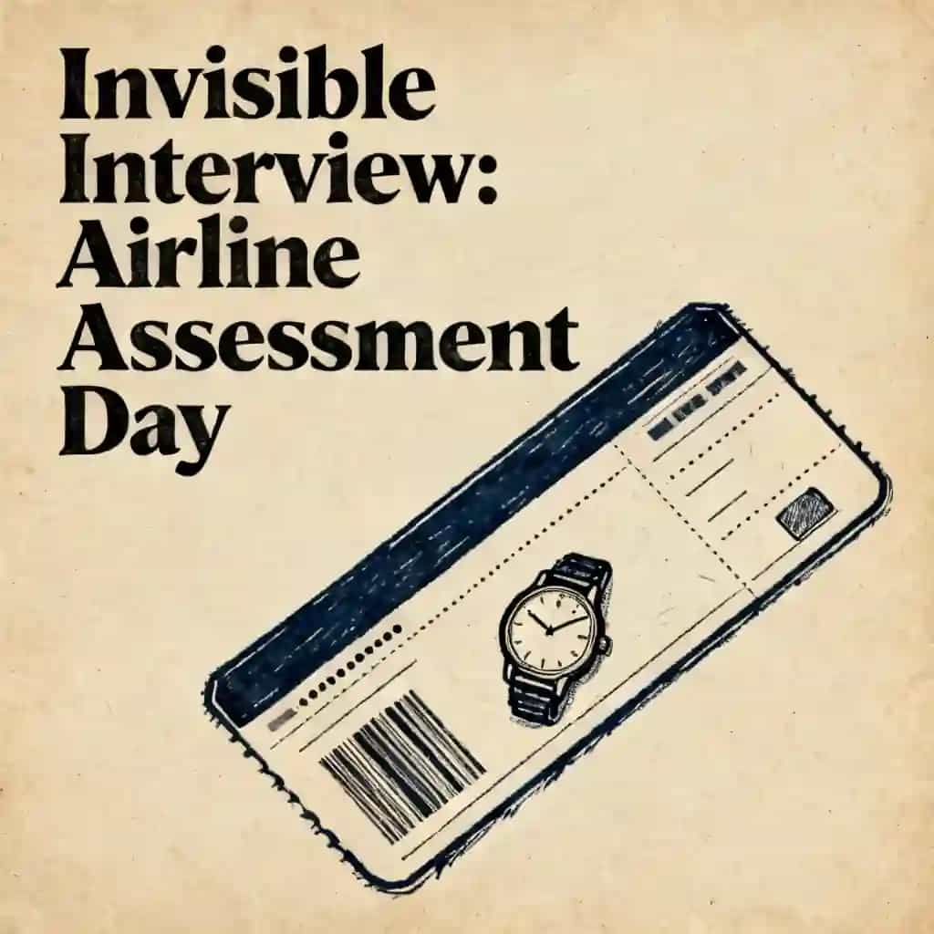 Airline Assessment Day: The Invisible Interview 책 표지