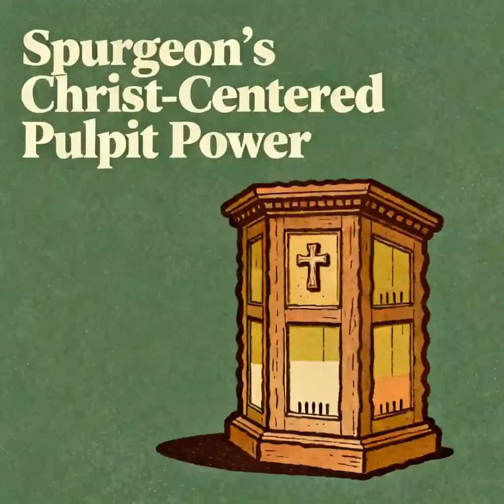 Preaching Like Spurgeon: Christ-Centered Pulpit Power 책 표지