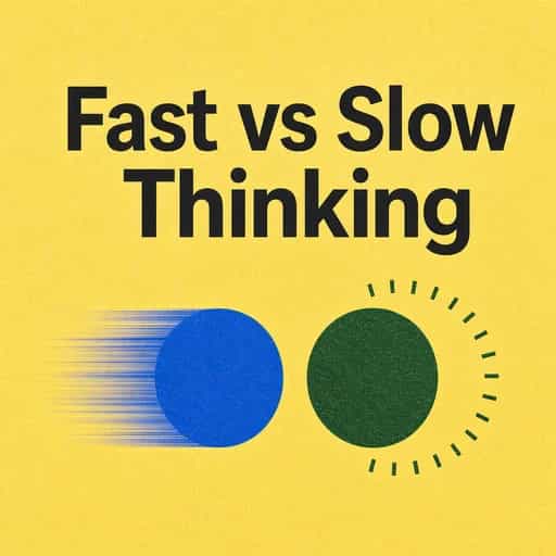 Thinking, Fast and Slow: The Two Systems の書籍表紙
