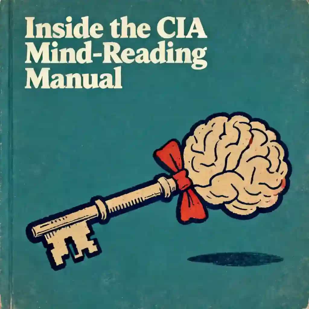 Capa do livro The CIA's Guide to Mastering Mind Reading