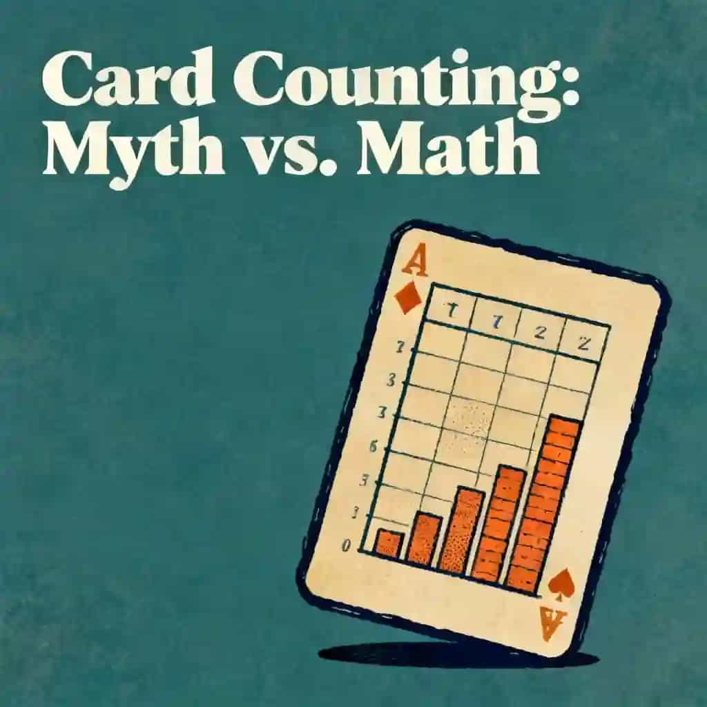 Buchcover von Counting Cards: The Real Math Behind the Myth