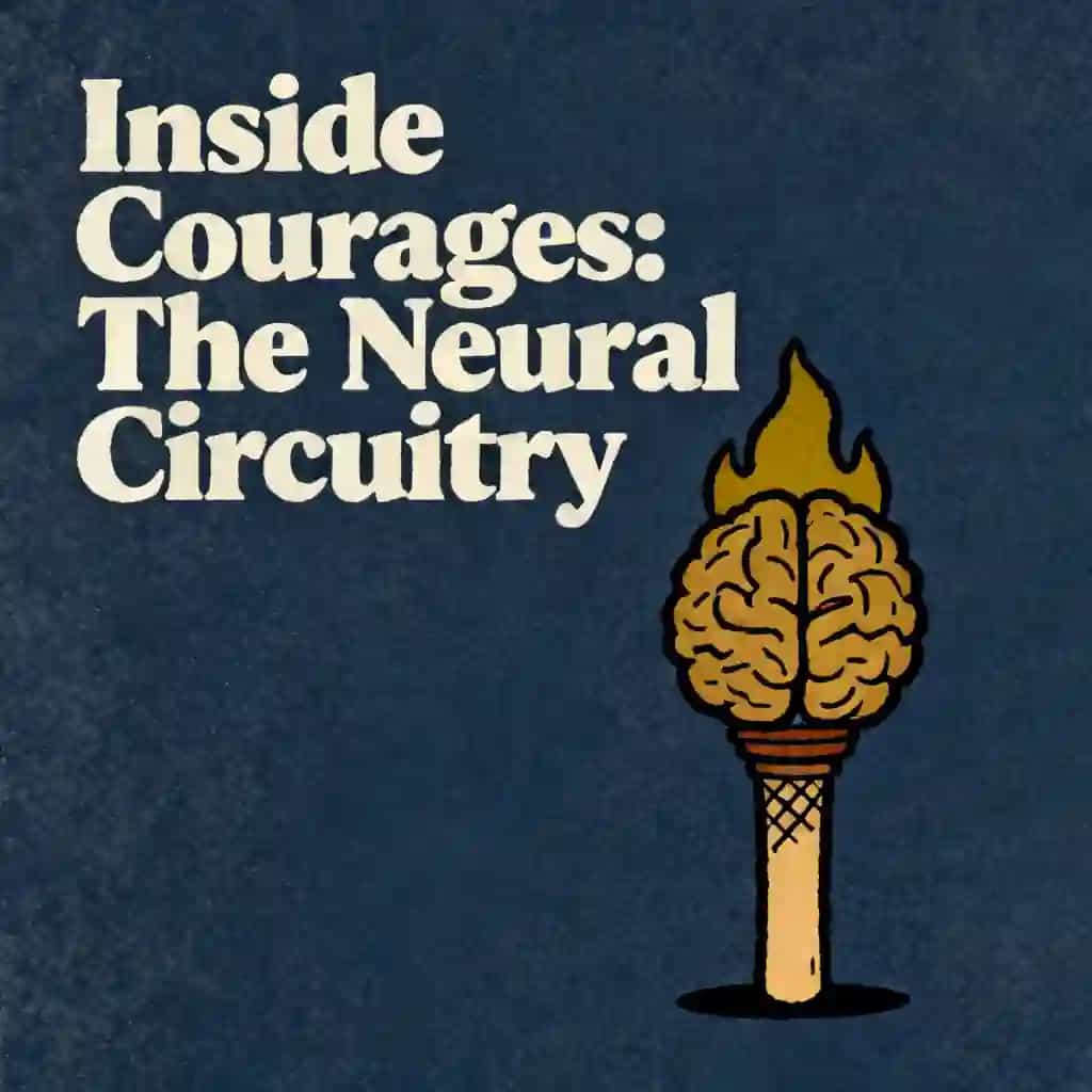 Couverture du livre The Neuroscience of Courage