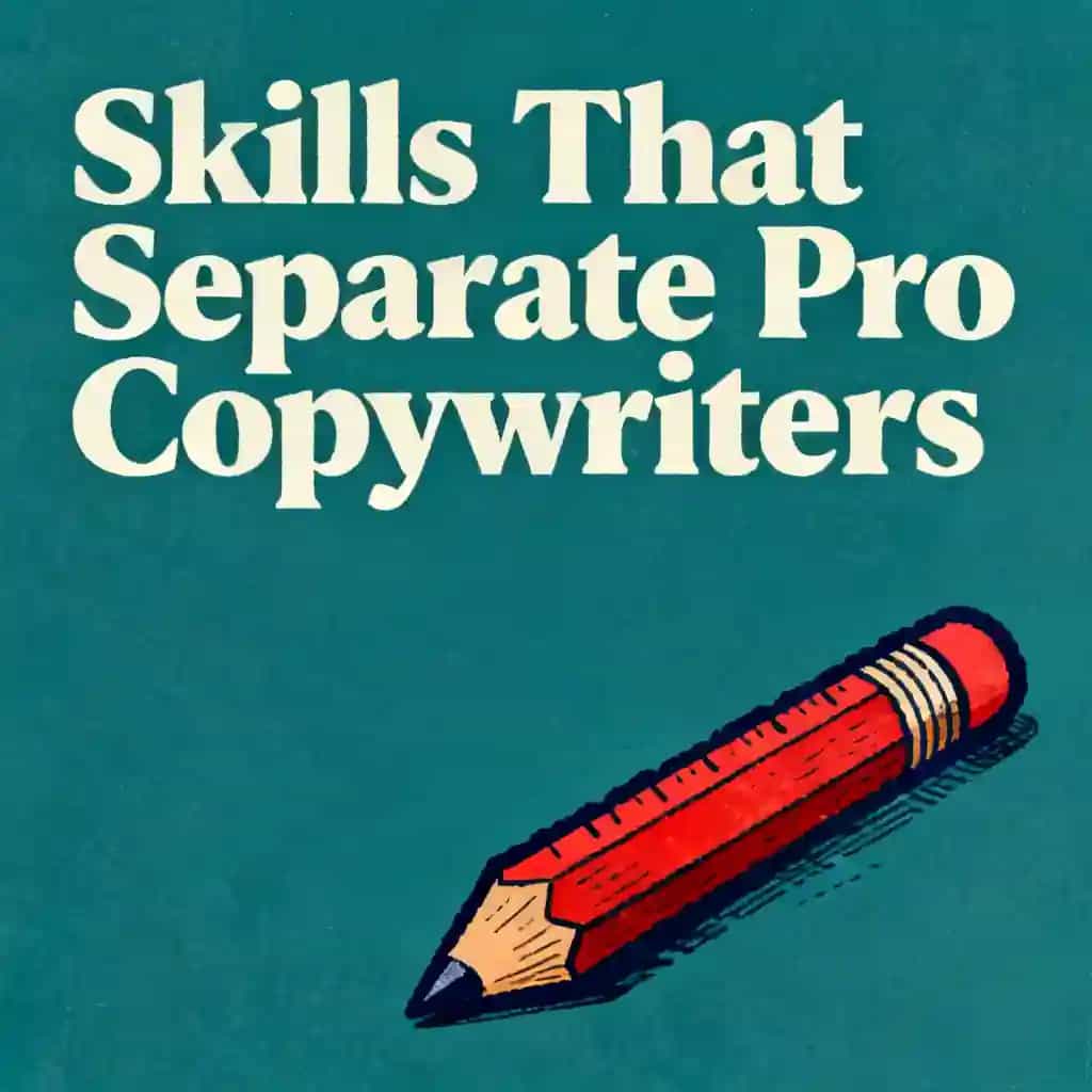 Buchcover von Copywriting skills that separate pros from amateurs