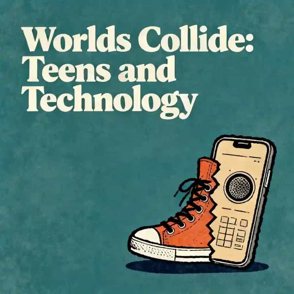 Portada del libro When Two Worlds Collide: Teens and Tech
