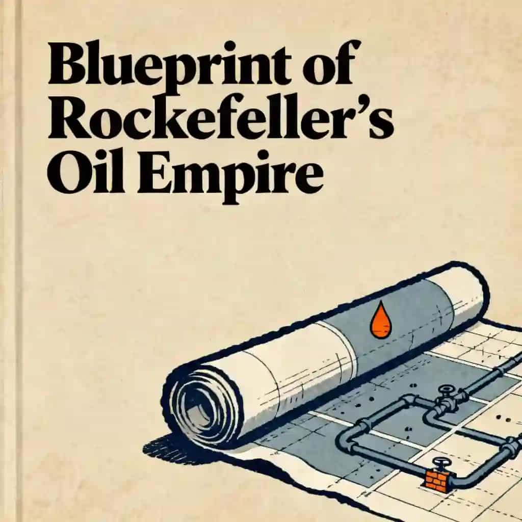 Rockefeller's Oil Empire Blueprint book cover