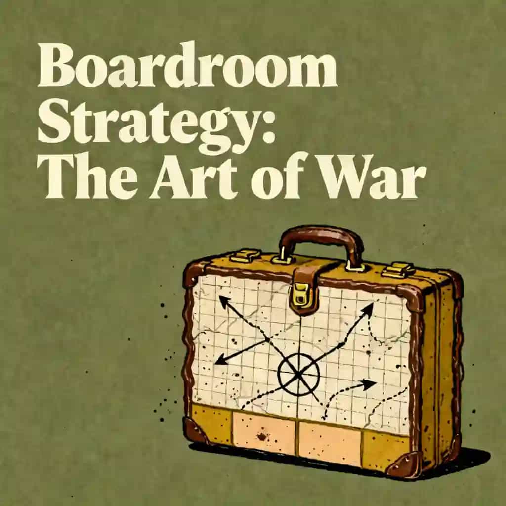 Portada del libro The Art of War in the Boardroom