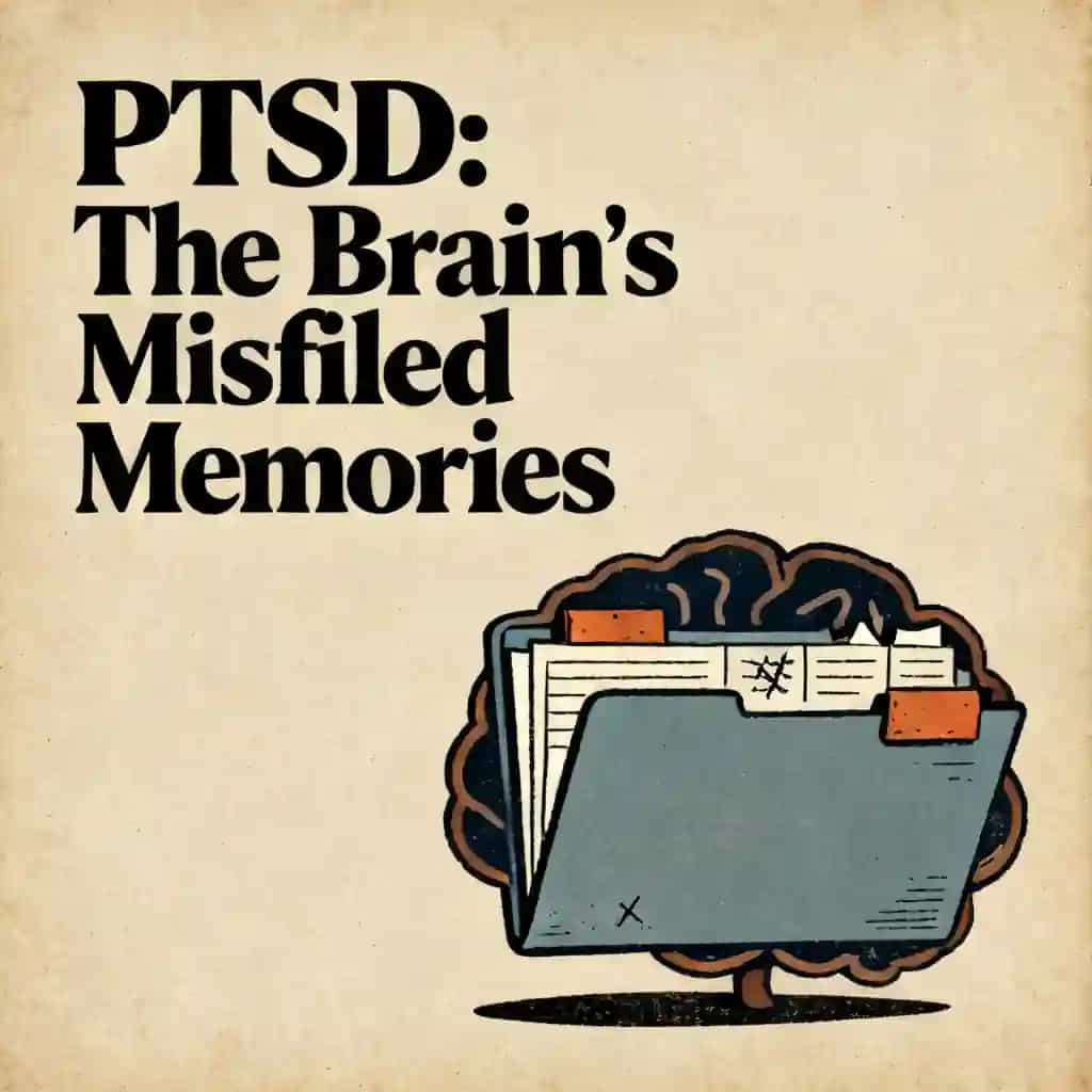 Capa do livro PTSD: The Brain’s Memory Filing Error