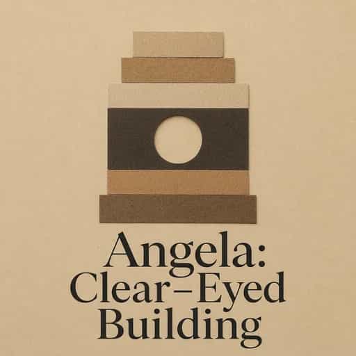 Angela: The Art of Clear-Eyed Building book cover