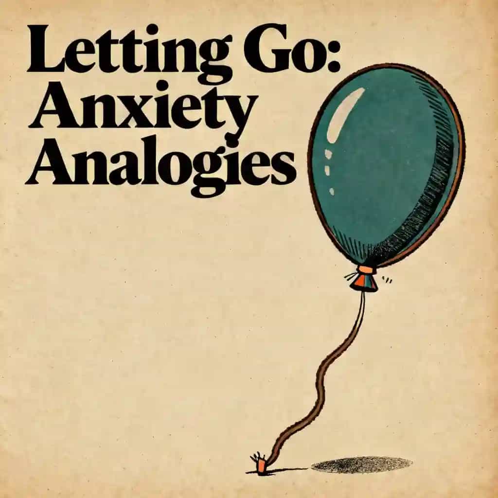 Couverture du livre Anxiety analogies that help you let go