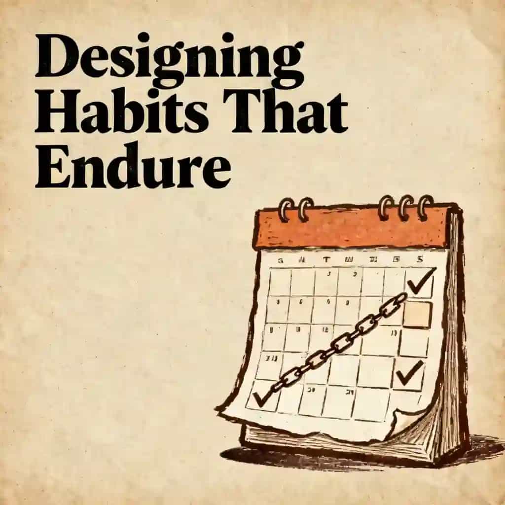 Copertina del libro Building Habits That Actually Stick