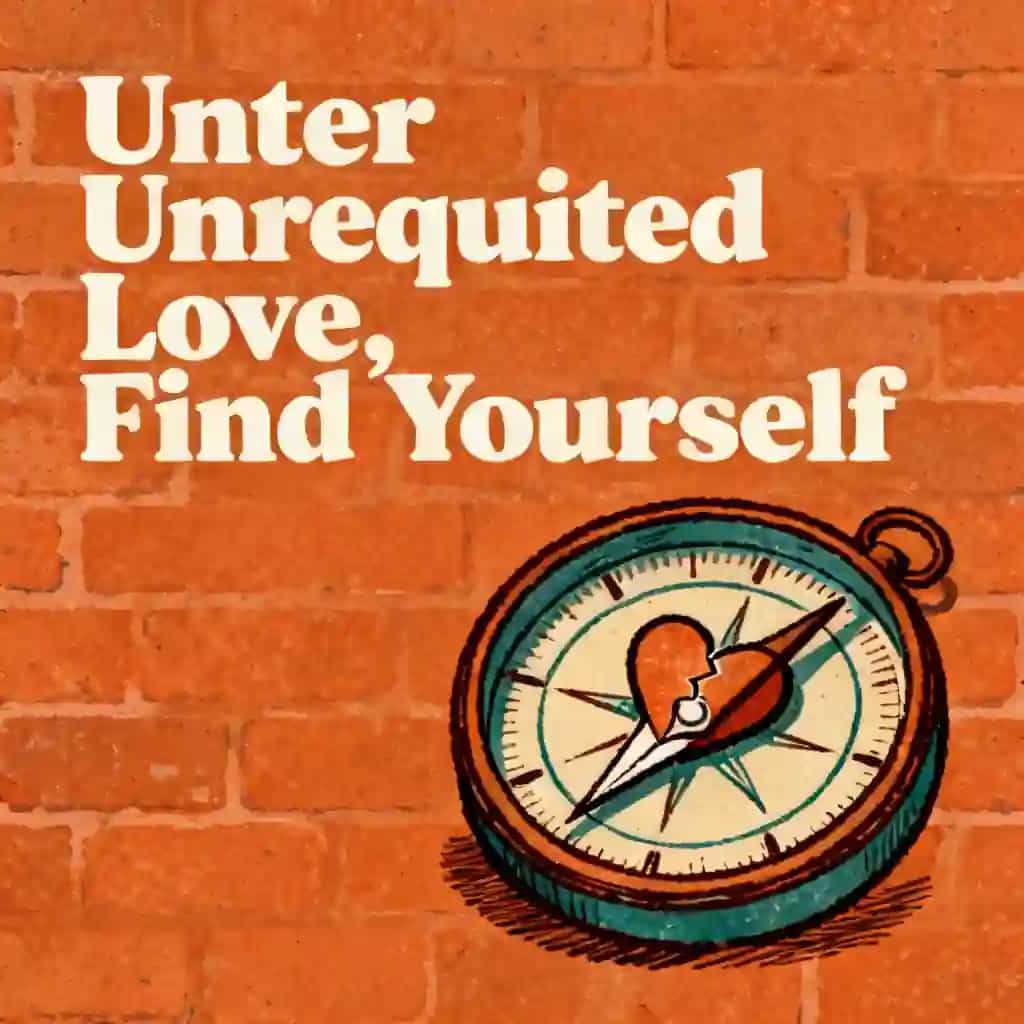 Moving on from unrequited love and finding yourself book cover