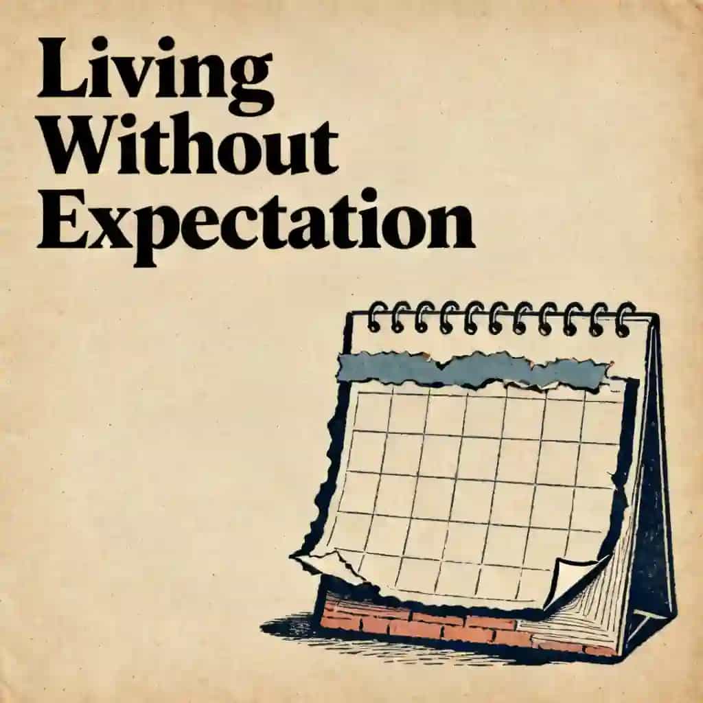 Buchcover von The Art of Living Without Expectation