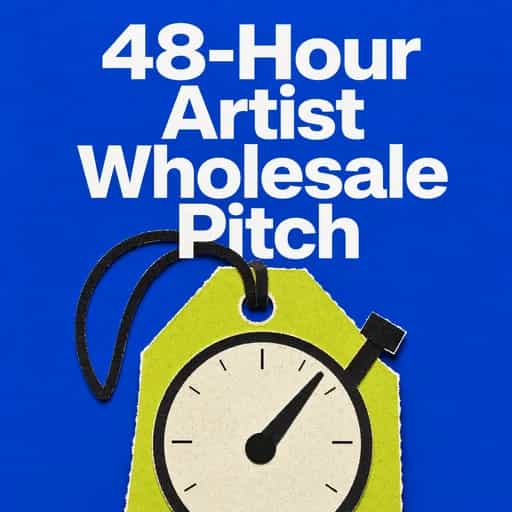 Couverture du livre The Artist's 48-Hour Wholesale Pitch