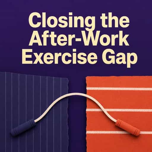 Buchcover von The Post-Work Exercise Gap