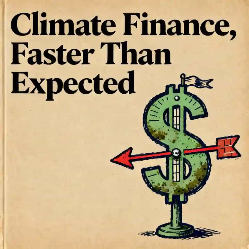 Portada del libro Climate Finance Is Changing Faster Than You Think