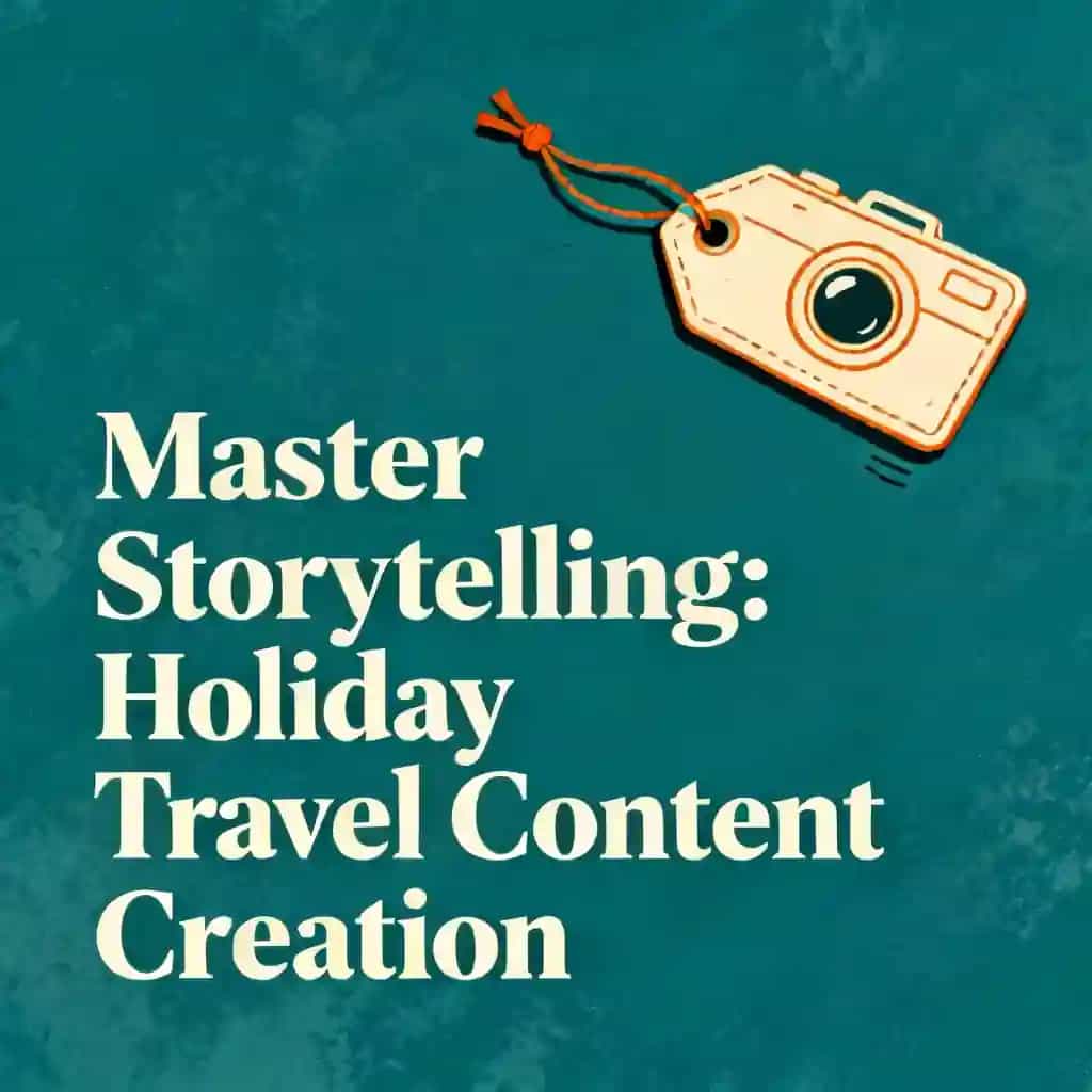 Master Storytelling: Holiday Travel Content Creation 책 표지
