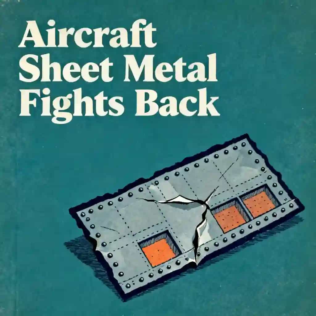 Aircraft sheet metal repair is harder than it looks book cover