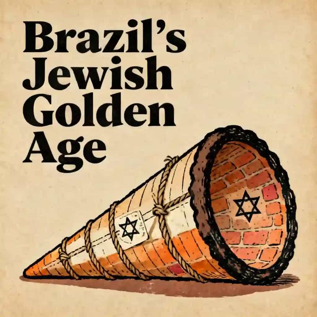Capa do livro The Jewish Golden Age in Brazil