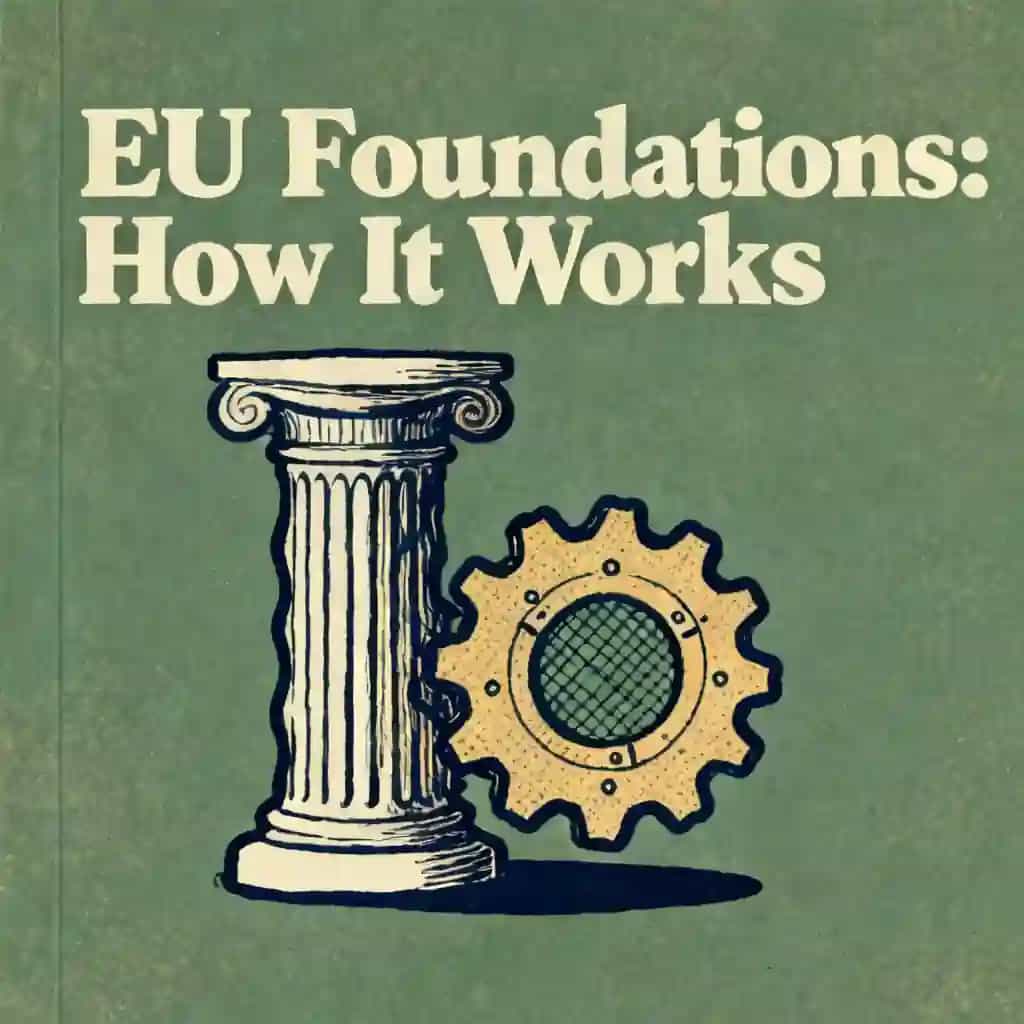 Capa do livro European Union Foundations and How They Actually Work