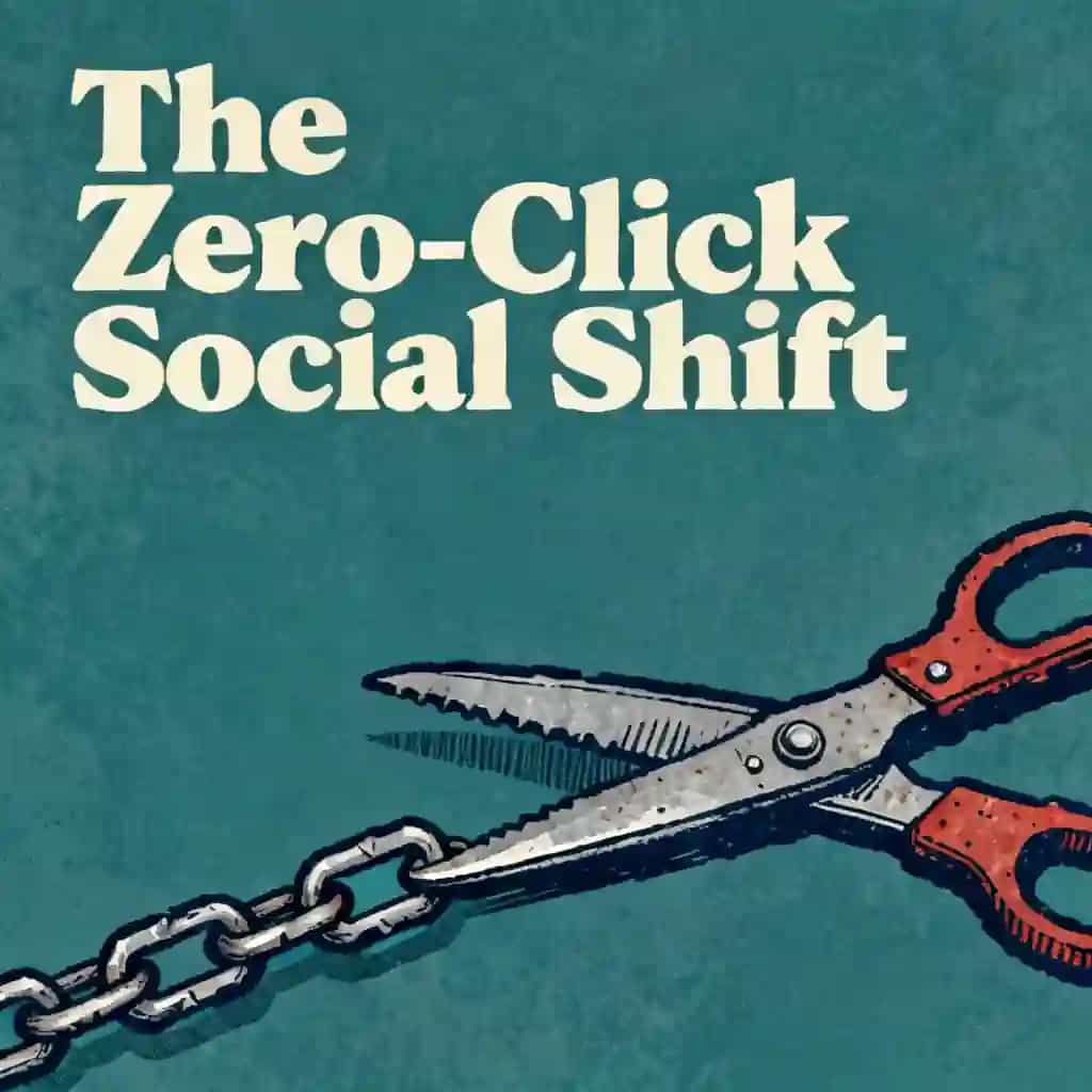 Capa do livro Social media strategy and the zero-click content shift