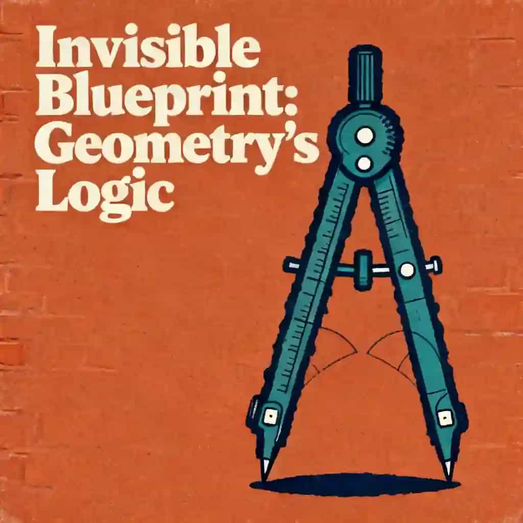 Buchcover von The Invisible Blueprint: Mastering the Logic of Geometry