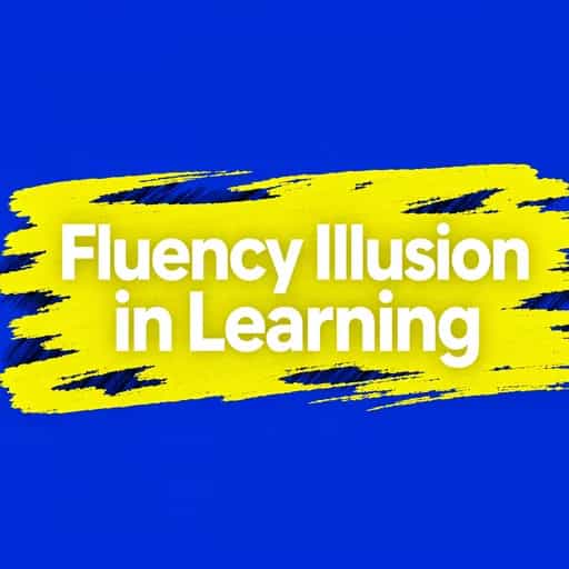 The Illusion of Fluency in Learning book cover