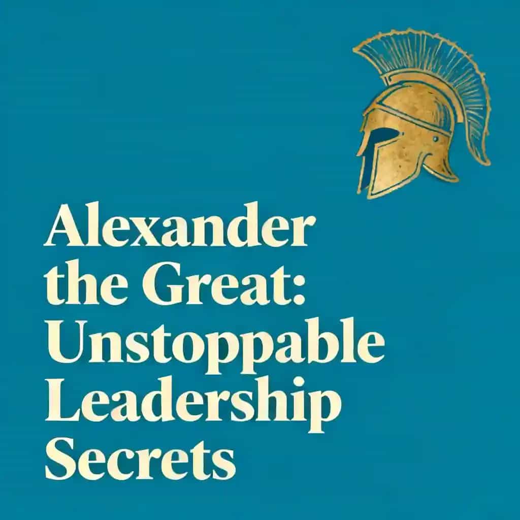Buchcover von Alexander the Great: Ancient Secrets of Unstoppable Leadership