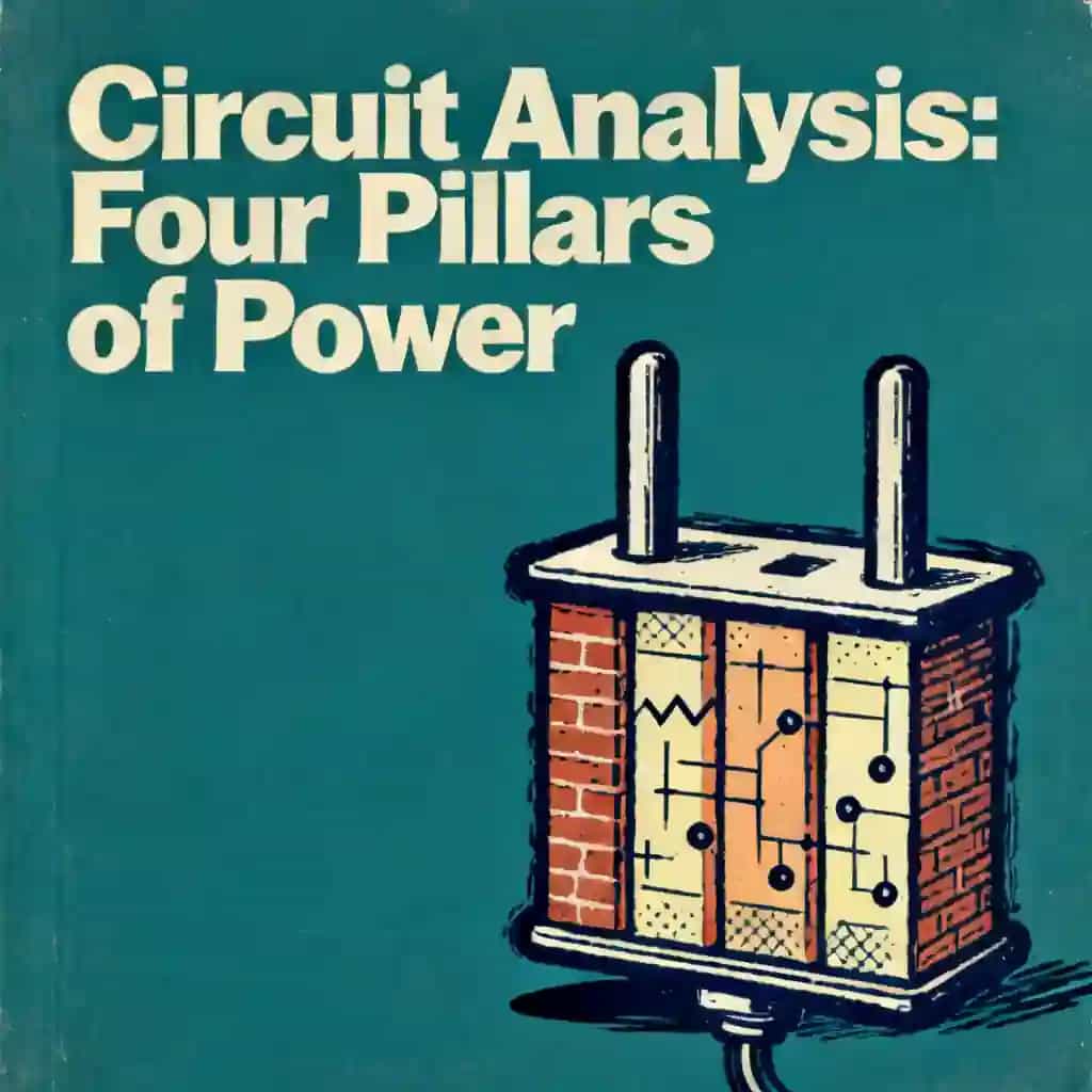 Circuit analysis and the four pillars of power book cover