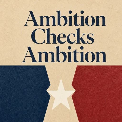 Ambition vs. Ambition: US Power Balance & Separation of Powers