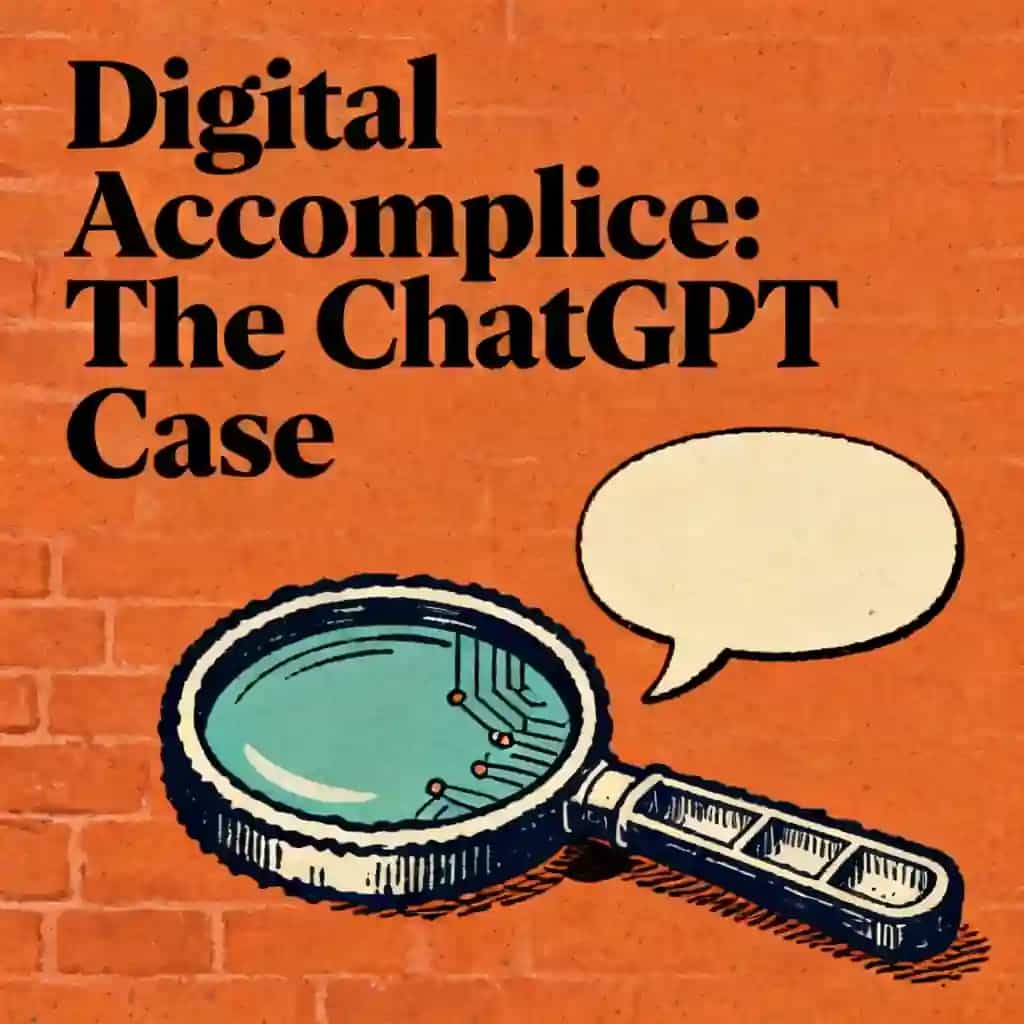 Capa do livro ChatGPT: The Digital Accomplice Case