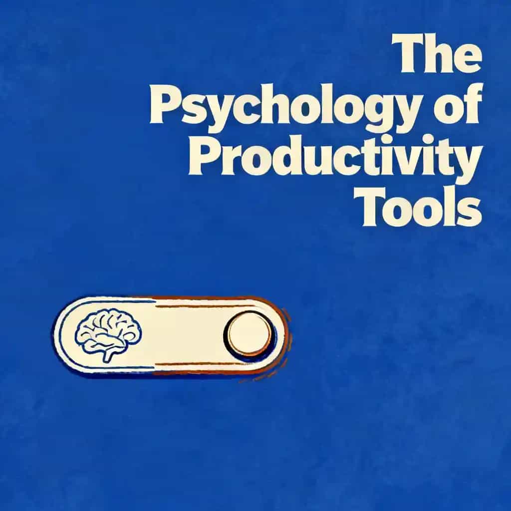 The Psychology Behind Digital Productivity Tool Design 책 표지
