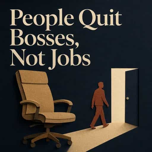 Couverture du livre Why People Quit Bosses, Not Jobs