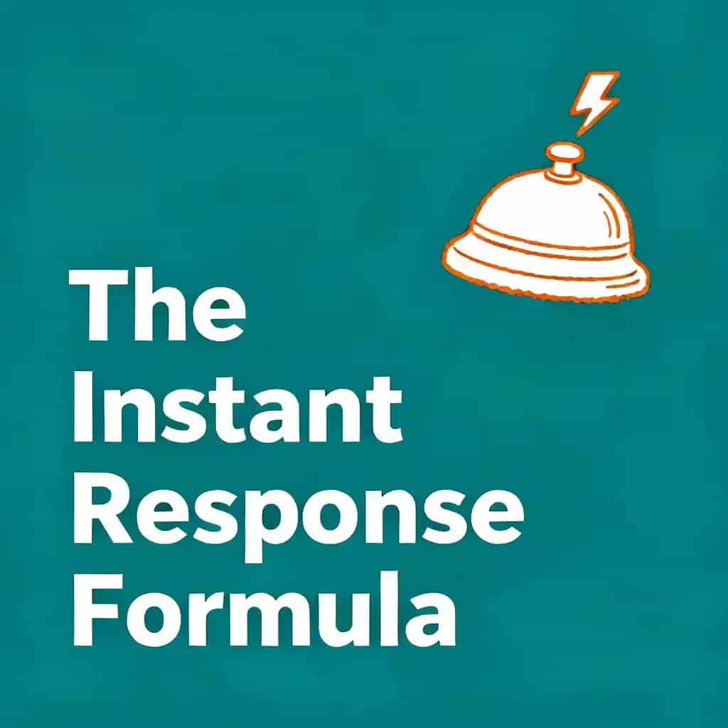 The Instant Response Formula book cover