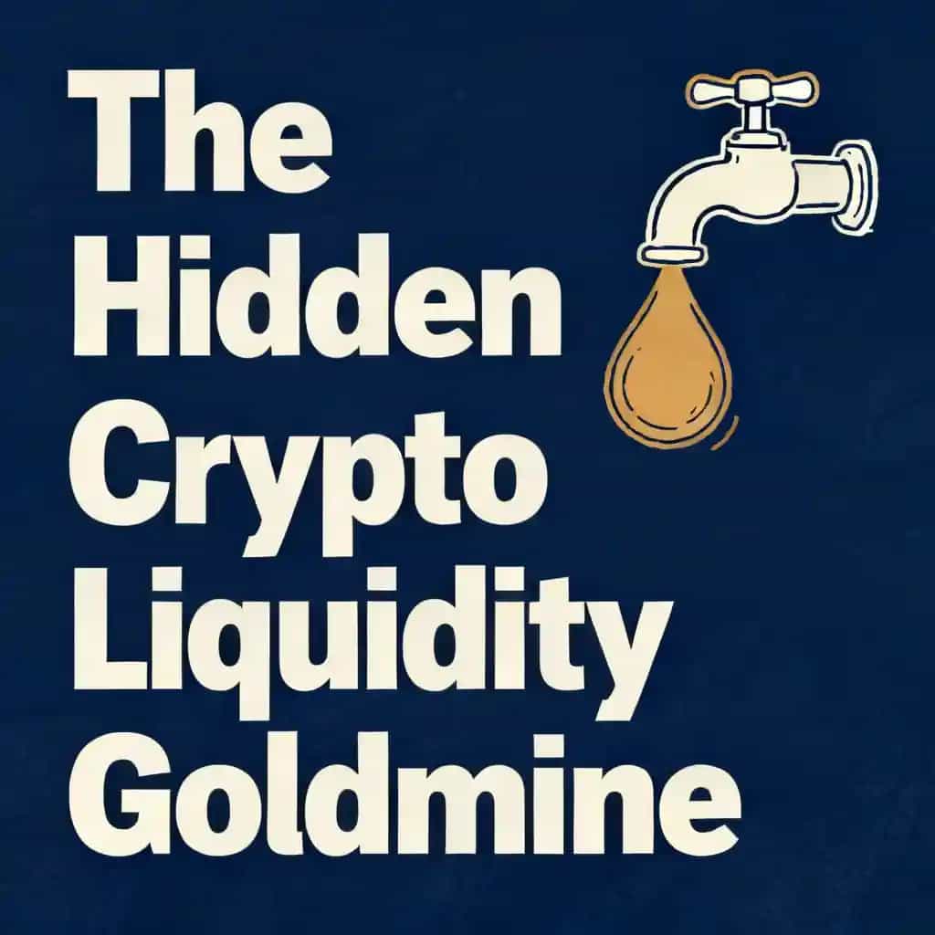 Couverture du livre The Hidden Goldmine: Unlocking Real Crypto Liquidity Profits