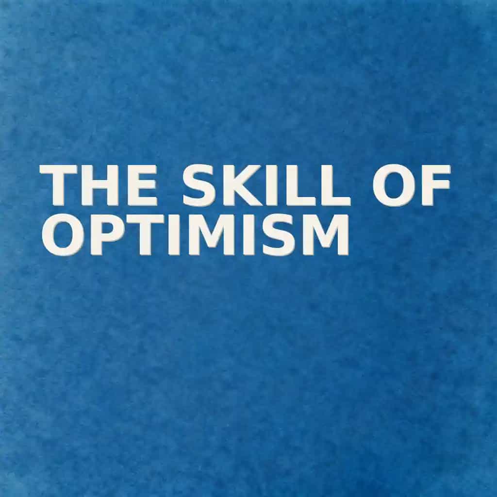 The Skill of Optimism 책 표지