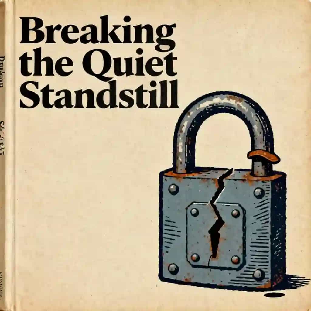 Buchcover von Breaking Through Hidden Stagnation
