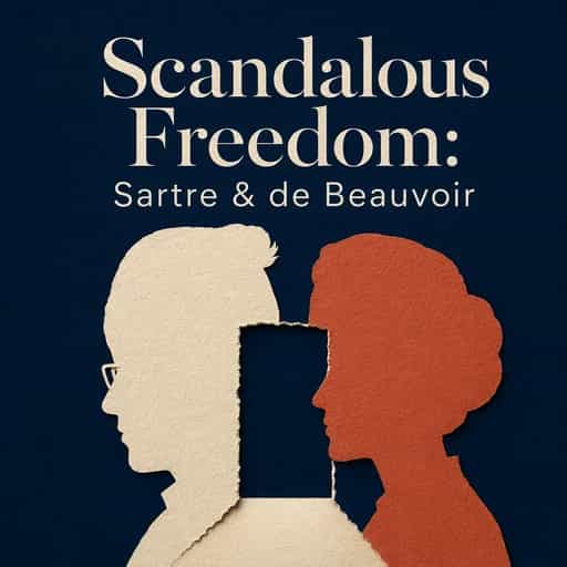 Couverture du livre Sartre and de Beauvoir: the couple who made freedom a scandal