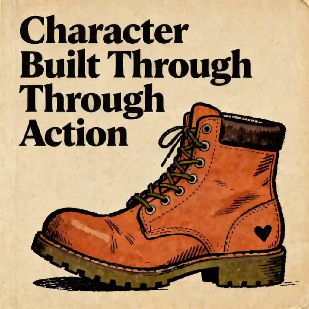 Capa do livro How to Be a Better Person Through Action