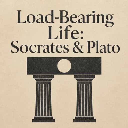 The Load-Bearing Life: Lessons from Socrates and Plato 책 표지
