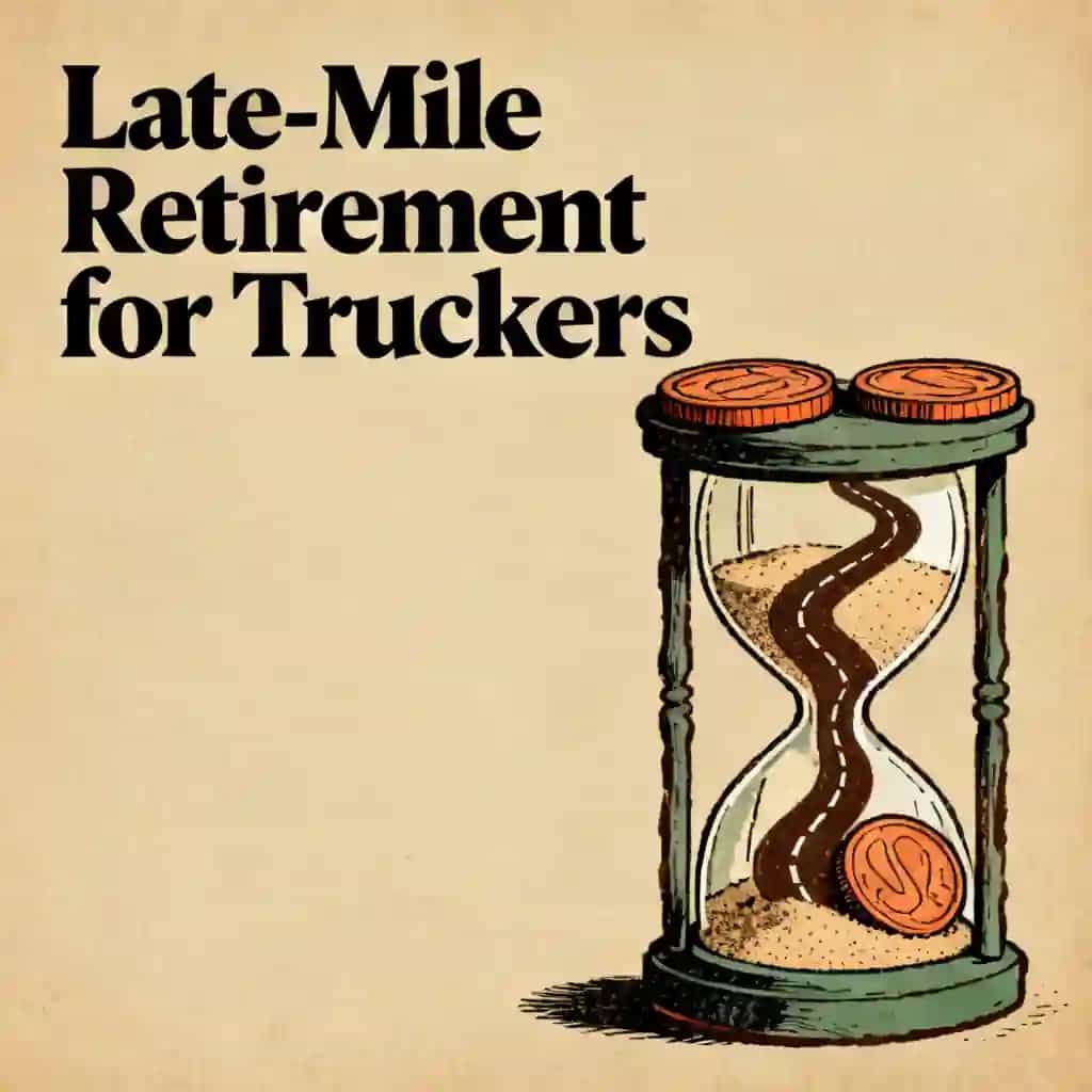 Retirement for Truckers: Catching Up After Fifty book cover