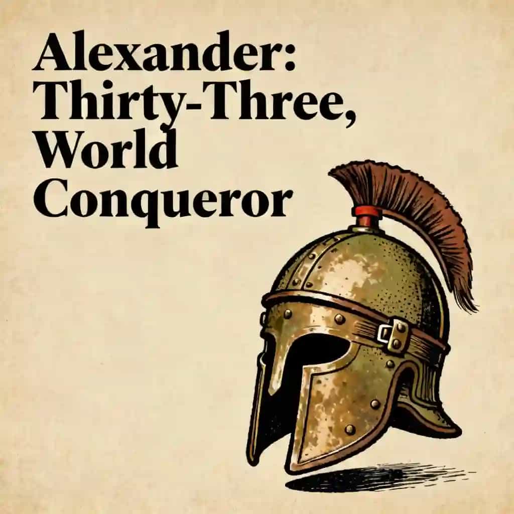 Capa do livro Alexander: The 33-Year-Old Who Conquered the World