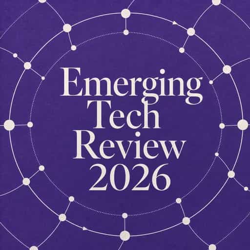 Couverture du livre The Stanford Emerging Technology Review 2026