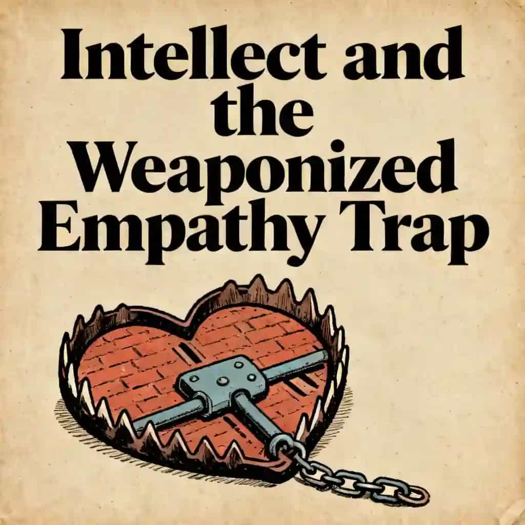 High intelligence and the weaponized empathy trap 책 표지