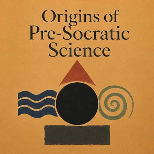 Couverture du livre The First Scientists: Pre-Socratic Origins