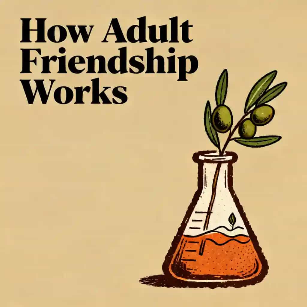 Portada del libro The Science of Adult Friendship