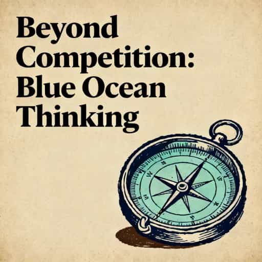 Couverture du livre Blue Ocean Strategy: Beyond Competition