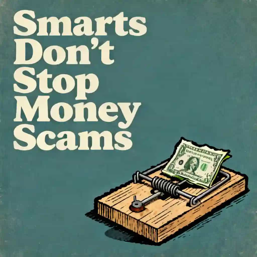Couverture du livre Avoiding financial scams isn't about being smart