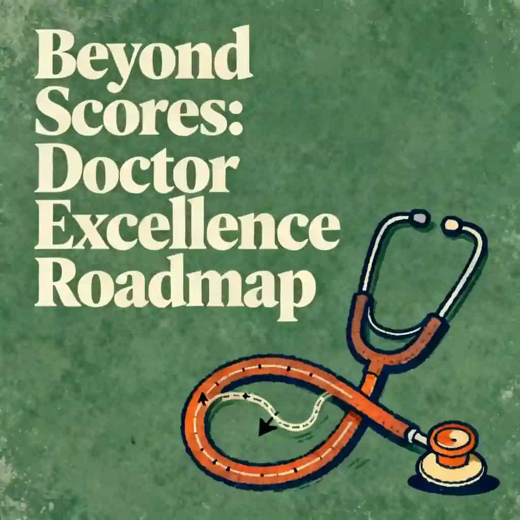 Buchcover von Beyond Perfect Scores: Your Doctor Excellence Roadmap