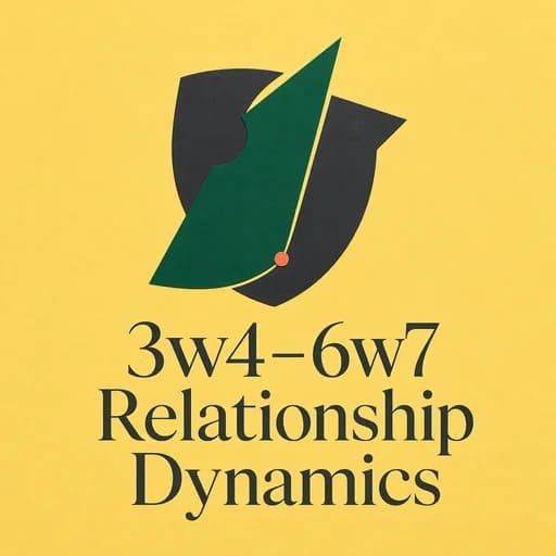 The 3w4 and 6w7 Relationship: Enneagram Compatibility Guide