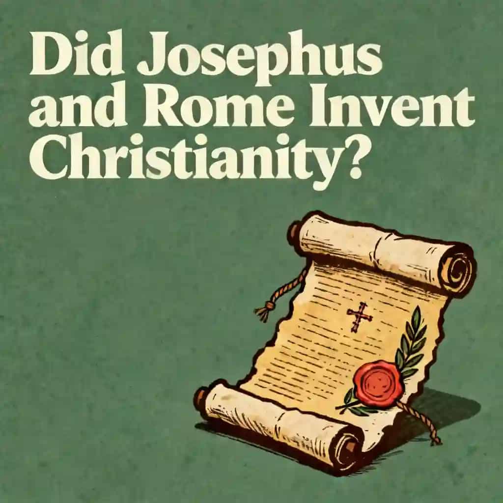 Did Josephus and the Romans invent Christianity? book cover